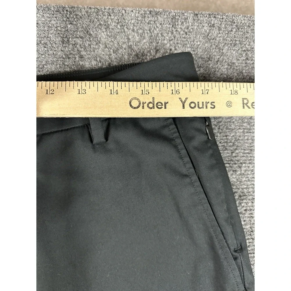 Birddogs Pants Mens 34x32 Tapered Chino Stretch Golf Casual Black Athletic
